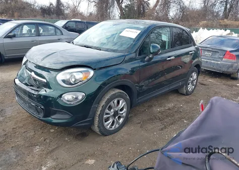 2016 Fiat 500X Easy z USA, uszkodzony, nr VIN ZFBCFYBT6GP508205